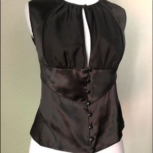 Moda Intl Silk Womens Blouse Cami Top 4 / Small